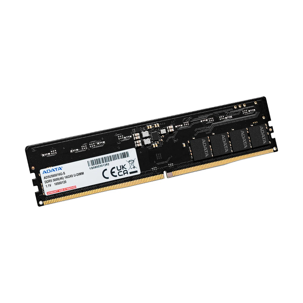 Memoria RAM ADATA AD5U56008G-S - DDR5 - 8GB - 5600MHz - UDIMM - para PC - AD5U56008G-S Memoria RAM ADATA AD5U56008G-S - DDR5 - 8GB - 5600MHz - UDIMM - para PC - AD5U56008G-S