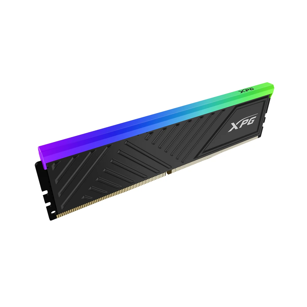 Memoria RAM ADATA XPG Spectrix D35G - DDR4 - 16GB - 3200MHz - U-DIMM - para PC - Negro - RGB - AX4U320016G16A-SBKD35G Memoria RAM ADATA XPG Spectrix D35G - DDR4 - 16GB - 3200MHz - U-DIMM - para PC - Negro - RGB - AX4U320016G16A-SBKD35G