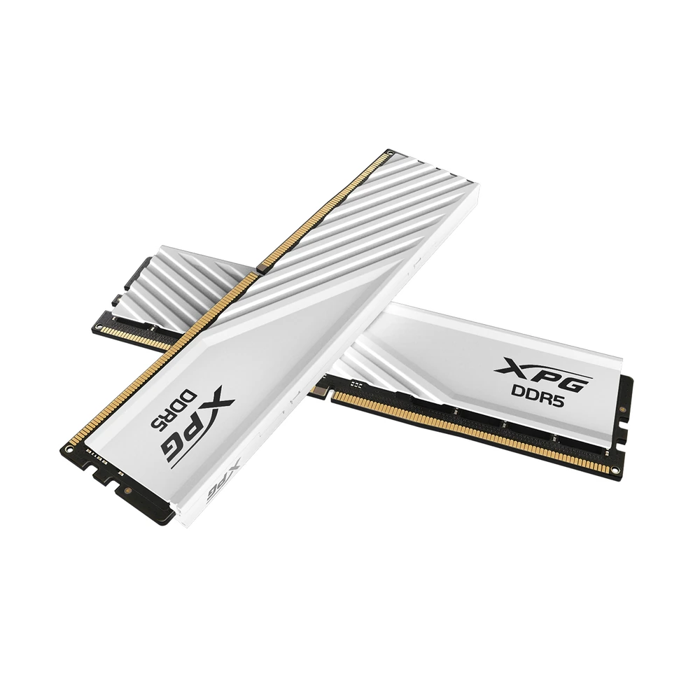 Memoria RAM Adata XPG Lacer Blade - DDR5 - 8GB - 5600MHz - UDIMM - Blanco - Para PC - AX5U5600C468G-SLABWH