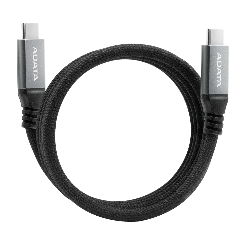 Cable USB-C ADATA CACCU3 - 1m - Magnético - Negro - CACCU3-100W-100AN-BK Cable USB-C ADATA CACCU3 - 1m - Magnético - Negro - CACCU3-100W-100AN-BK