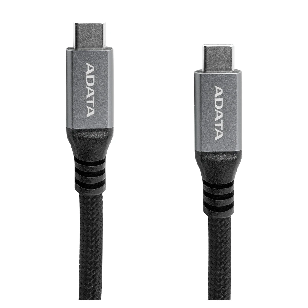 Cable USB-C ADATA CACCU3 - 1m - Magnético - Negro - CACCU3-100W-100AN-BK Cable USB-C ADATA CACCU3 - 1m - Magnético - Negro - CACCU3-100W-100AN-BK