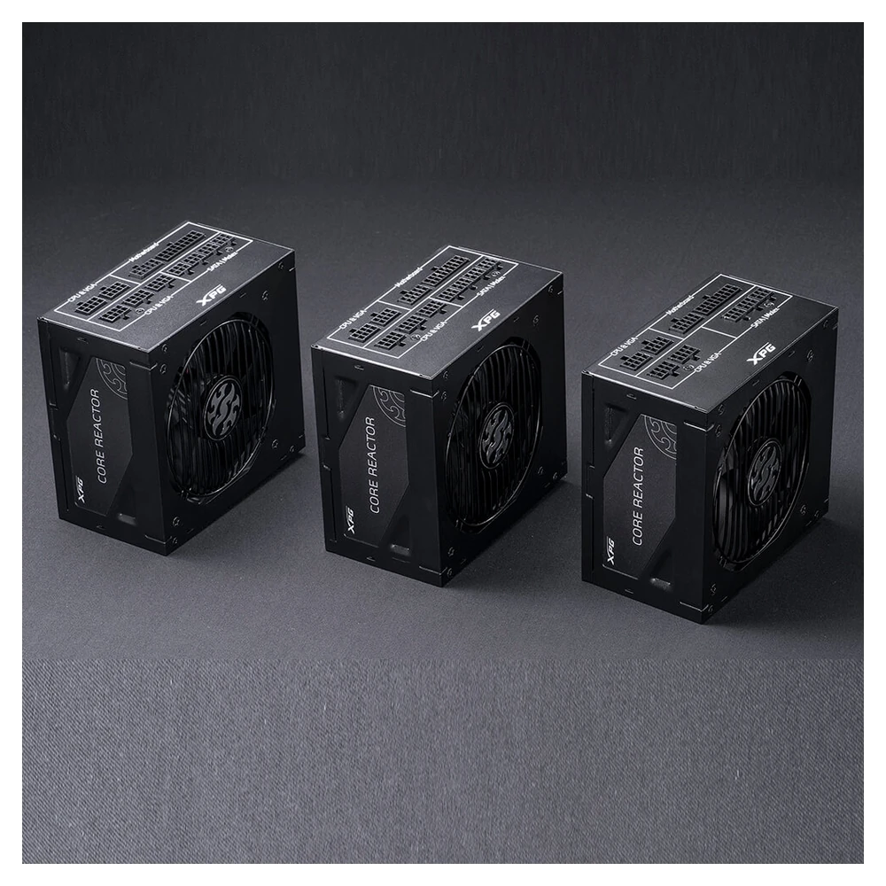 Fuente de Poder ADATA XPG CORE REACTOR - 850w - ATX - 24 Pin - Sata - COREREACTOR850G-BKCUS Fuente de Poder ADATA XPG CORE REACTOR - 850w - ATX - 24 Pin - Sata - COREREACTOR850G-BKCUS