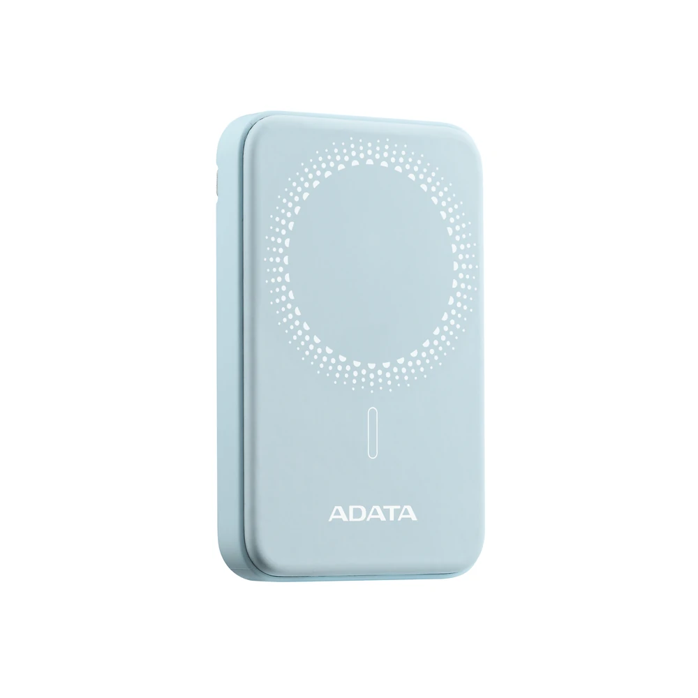 Cargador Inalámbrico ADATA R050 - 5000 mAh - MagSafe - USB-C - Azul - PR050-11LB Cargador Inalámbrico ADATA R050 - 5000 mAh - MagSafe - USB-C - Azul - PR050-11LB