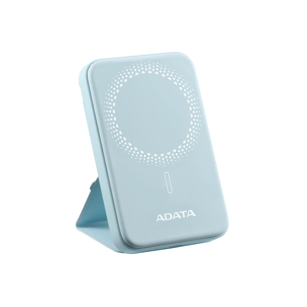 Cargador Inalámbrico ADATA R050 - 5000 mAh - MagSafe - USB-C - Azul - PR050-11LB Cargador Inalámbrico ADATA R050 - 5000 mAh - MagSafe - USB-C - Azul - PR050-11LB