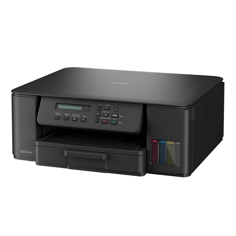 Multifuncional Brother DCP-T530DW - 27ppm Negro - 11ppm Color - Tinta Continua - Wi-Fi - USB - Dúplex - DCPT530DW Multifuncional Brother DCP-T530DW - 27ppm Negro - 11ppm Color - Tinta Continua - Wi-Fi - USB - Dúplex - DCPT530DW
