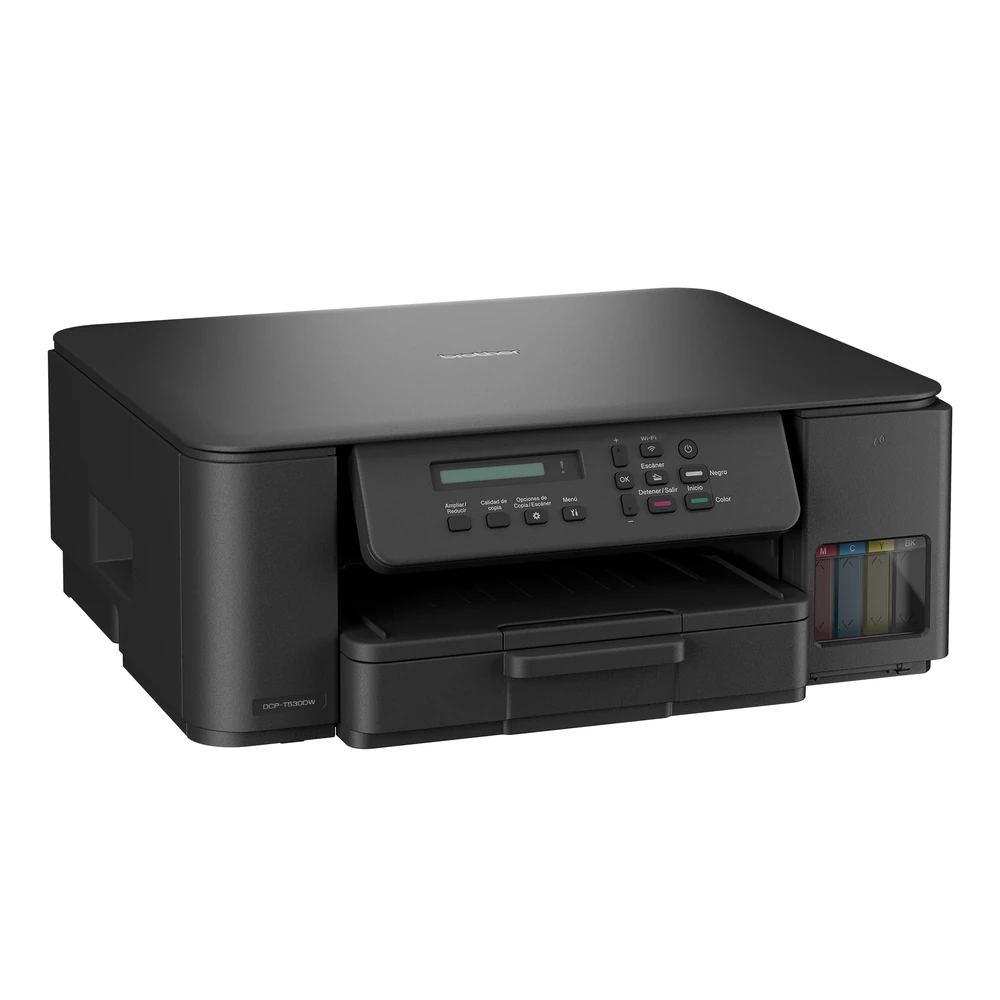 Multifuncional Brother DCP-T530DW - 27ppm Negro - 11ppm Color - Tinta Continua - Wi-Fi - USB - Dúplex - DCPT530DW Multifuncional Brother DCP-T530DW - 27ppm Negro - 11ppm Color - Tinta Continua - Wi-Fi - USB - Dúplex - DCPT530DW