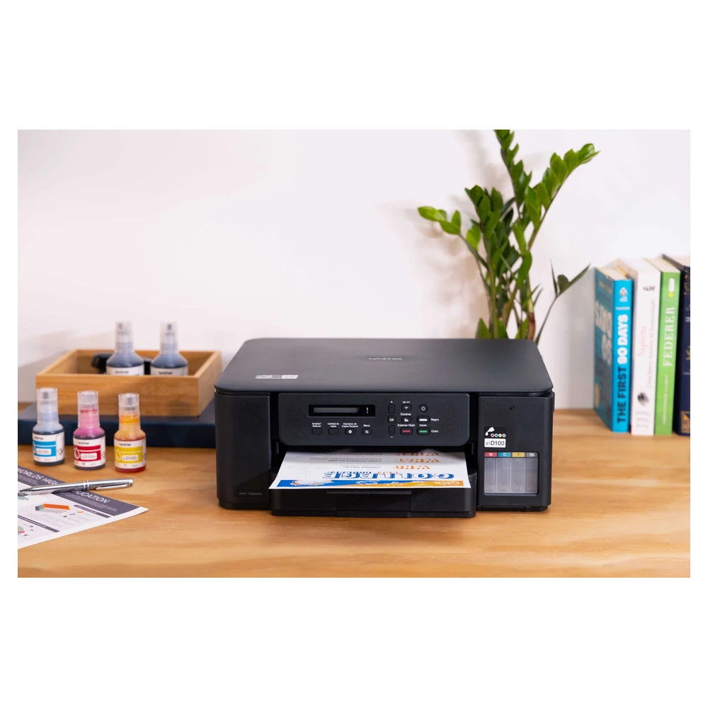 Multifuncional Brother DCP-T530DW - 27ppm Negro - 11ppm Color - Tinta Continua - Wi-Fi - USB - Dúplex - DCPT530DW Multifuncional Brother DCP-T530DW - 27ppm Negro - 11ppm Color - Tinta Continua - Wi-Fi - USB - Dúplex - DCPT530DW