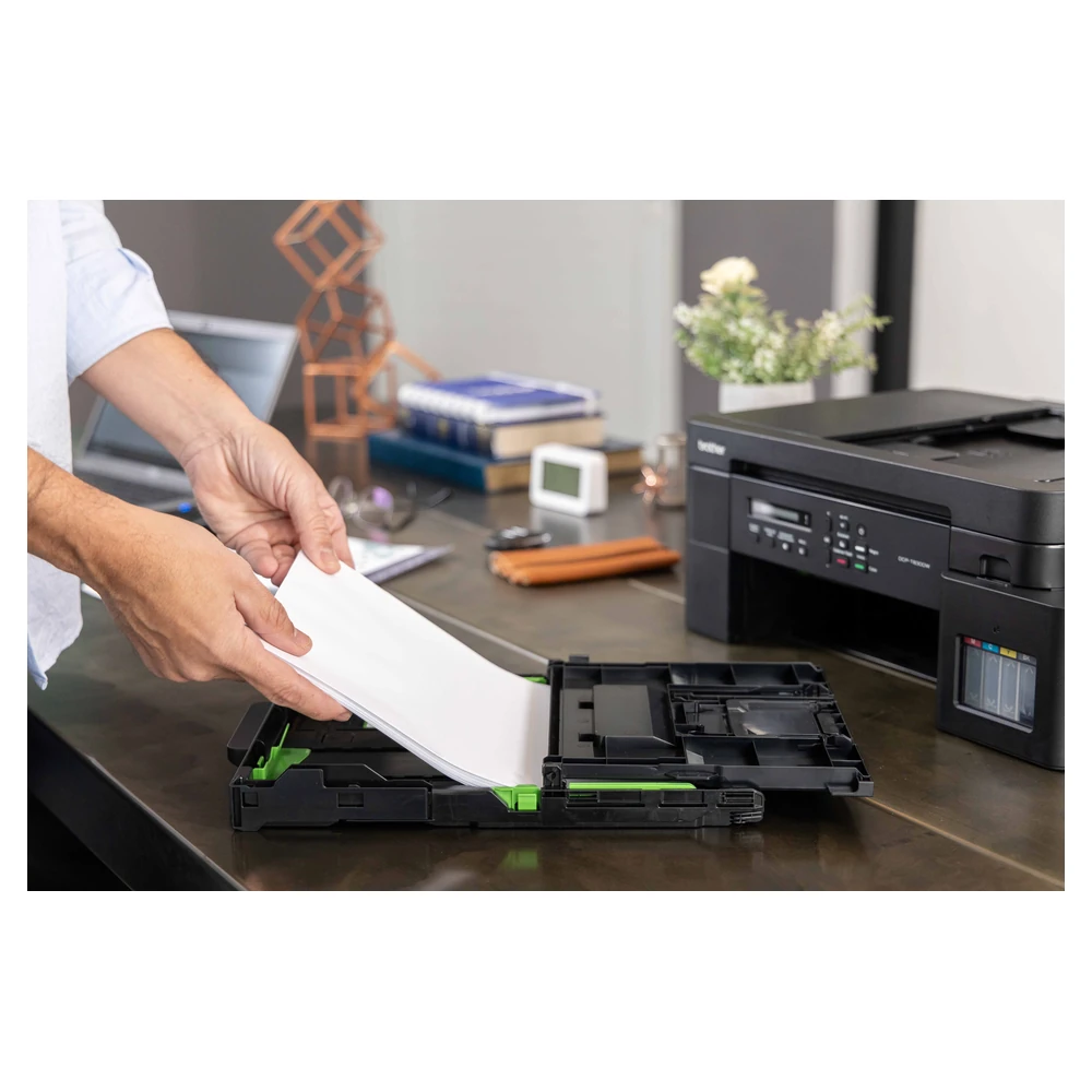 Multifuncional Brother DCP-T830DW - 30ppm Negro - 26ppm Color - Tinta Continua - Wi-Fi - USB - Dúplex - DCPT830DW Multifuncional Brother DCP-T830DW - 30ppm Negro - 26ppm Color - Tinta Continua - Wi-Fi - USB - Dúplex - DCPT830DW