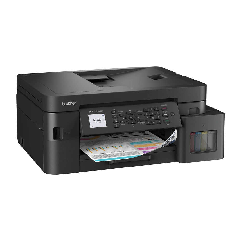 Multifuncional Brother MFC-T930DW - 30ppm - InkBenefit Tank - Ethernet - USB - Impresión Dúplex - MFCT930DW Multifuncional Brother MFC-T930DW - 30ppm - InkBenefit Tank - Ethernet - USB - Impresión Dúplex - MFCT930DW