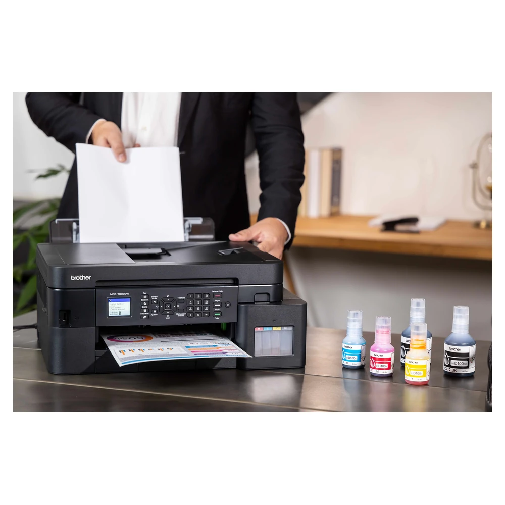 Multifuncional Brother MFC-T930DW - 30ppm - InkBenefit Tank - Ethernet - USB - Impresión Dúplex - MFCT930DW Multifuncional Brother MFC-T930DW - 30ppm - InkBenefit Tank - Ethernet - USB - Impresión Dúplex - MFCT930DW