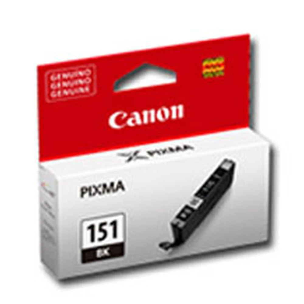 Cartucho Canon Cli 151 Bk Negro, Inyección De Tinta, Caja - 6528B001AA Cartucho Canon Cli 151 Bk Negro, Inyección De Tinta, Caja - 6528B001AA