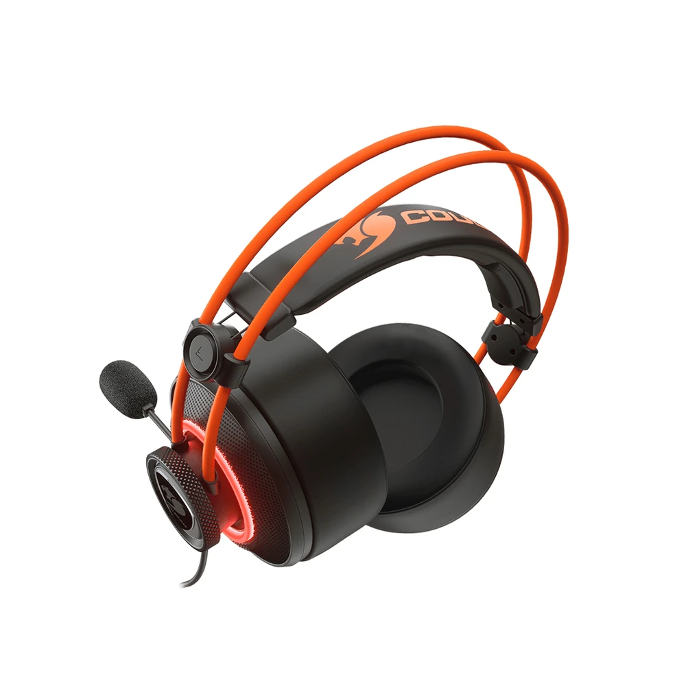 Diadema Gamer COUGAR Immersa Pro Prix - Alámbrico - USB - Micrófono - 2.5m - RGB - Negro - 3H700U50C.0004 Diadema Gamer COUGAR Immersa Pro Prix - Alámbrico - USB - Micrófono - 2.5m - RGB - Negro - 3H700U50C.0004