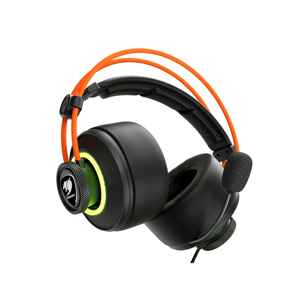 Diadema Gamer COUGAR Immersa Pro Prix - Alámbrico - USB - Micrófono - 2.5m - RGB - Negro - 3H700U50C.0004 Diadema Gamer COUGAR Immersa Pro Prix - Alámbrico - USB - Micrófono - 2.5m - RGB - Negro - 3H700U50C.0004