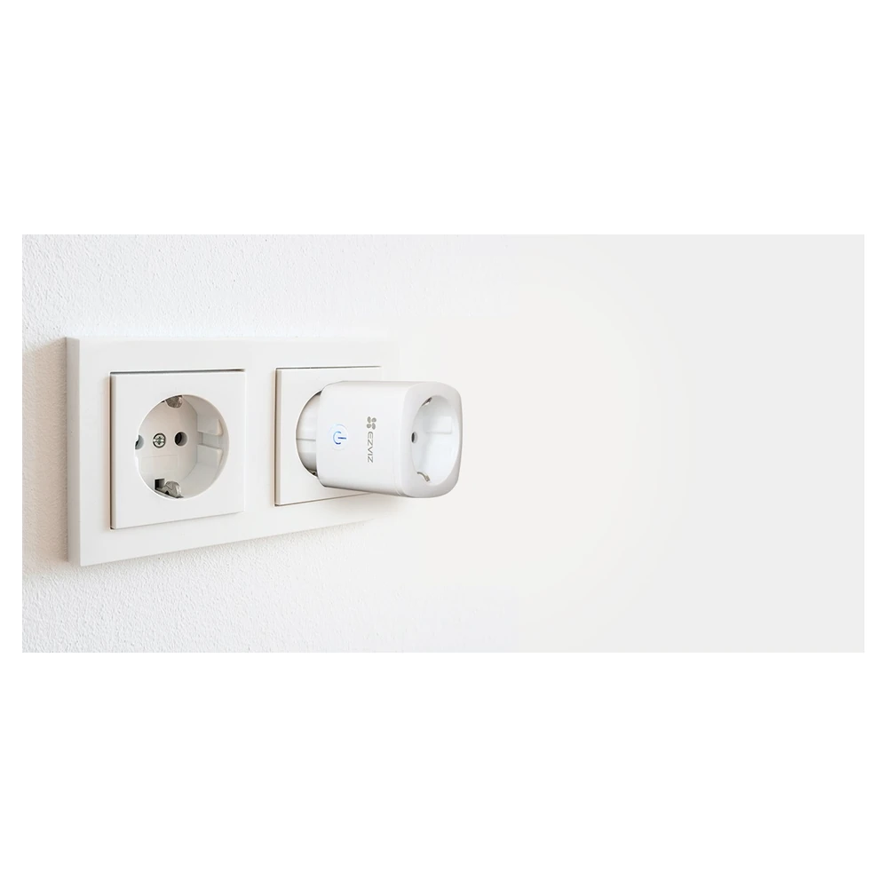 Enchufe Inteligente EZVIZ T30 - Wi-Fi - Blanco - T30 Enchufe Inteligente EZVIZ T30 - Wi-Fi - Blanco - T30