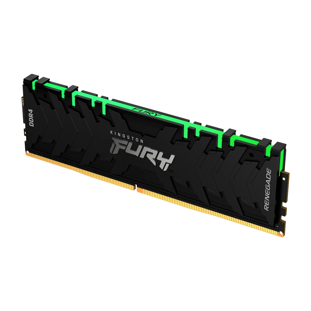 Memoria Ram Kingston FURY Renegade RGB - DDR4 - 32GB - 3000MHz - DIMM - Para PC - KF430C16RBA/32 Memoria Ram Kingston FURY Renegade RGB - DDR4 - 32GB - 3000MHz - DIMM - Para PC - KF430C16RBA/32