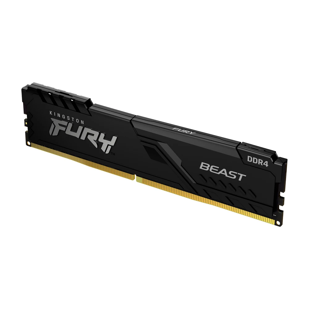 Memoria RAM Kingston FURY Beast - DDR4 - 16GB (2x8GB) - 3200MHz - DIMM - Para PC - KF432C16BBK2/16