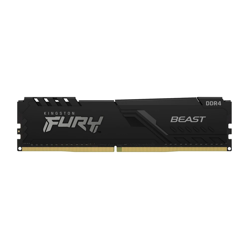 Memoria RAM Kingston FURY Beast - DDR4 - 8GB - 3200MHz - DIMM - para PC - KF432C16BB/8