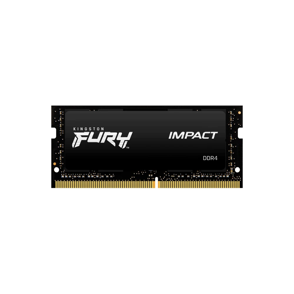 Memoria RAM Kingston FURY Impact - DDR4 - 64GB (2x 32GB) - 3200MHz - SO-DIMM - para Laptop - KF432S20IBK2/64 Memoria RAM Kingston FURY Impact - DDR4 - 64GB (2x 32GB) - 3200MHz - SO-DIMM - para Laptop - KF432S20IBK2/64