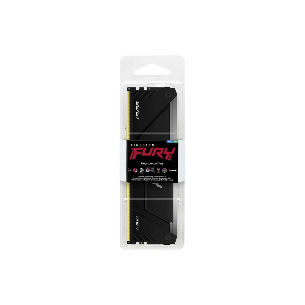 Memoria RAM Kingson FURY Beast - DDR4 - 16GB - 3200MHz - DIMM - Para PC - KF432C16BB2A/16 Memoria RAM Kingson FURY Beast - DDR4 - 16GB - 3200MHz - DIMM - Para PC - KF432C16BB2A/16