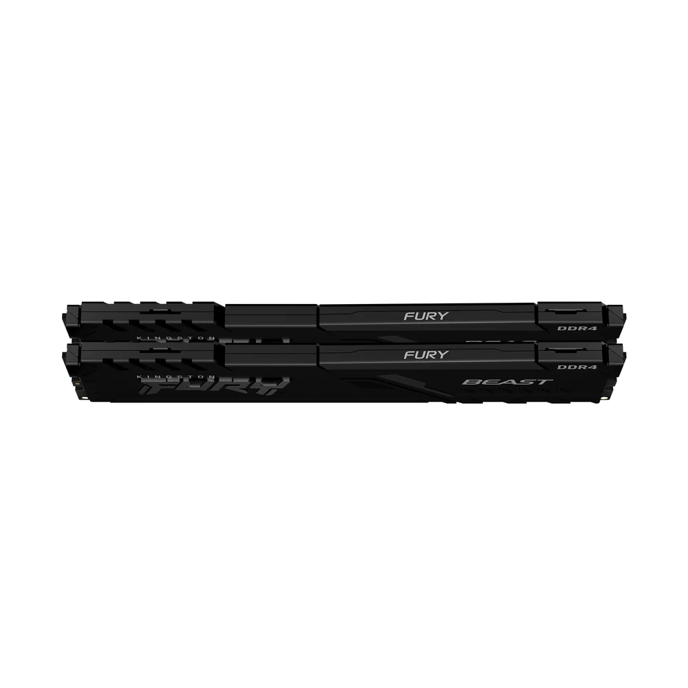Memoria RAM Kingston FURY Beast - DDR4 - 16GB (2x8GB) - 3200MHz - DIMM - Para PC - KF432C16BBK2/16