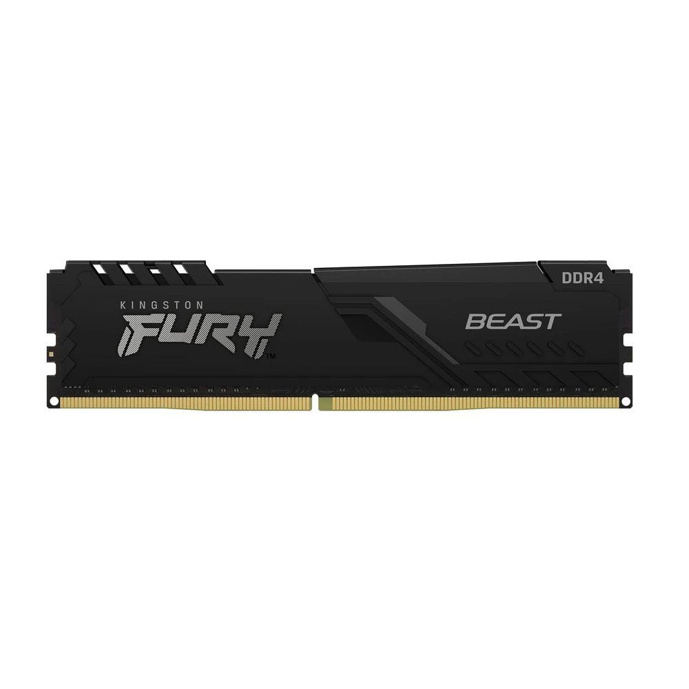 Memoria RAM Kingston FURY Beast - DDR4 - 16GB (2x8GB) - 3200MHz - DIMM - Para PC - KF432C16BBK2/16