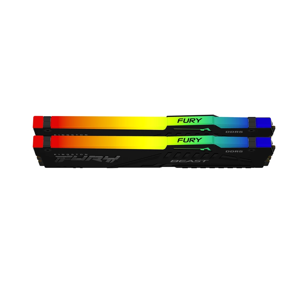 Memoria RAM Kingston FURY Beast - DDR5 - 32GB (2x 16GB) - 5200MHz - DIMM - Para PC - KF552C40BBAK2-32 Memoria RAM Kingston FURY Beast - DDR5 - 32GB (2x 16GB) - 5200MHz - DIMM - Para PC - KF552C40BBAK2-32