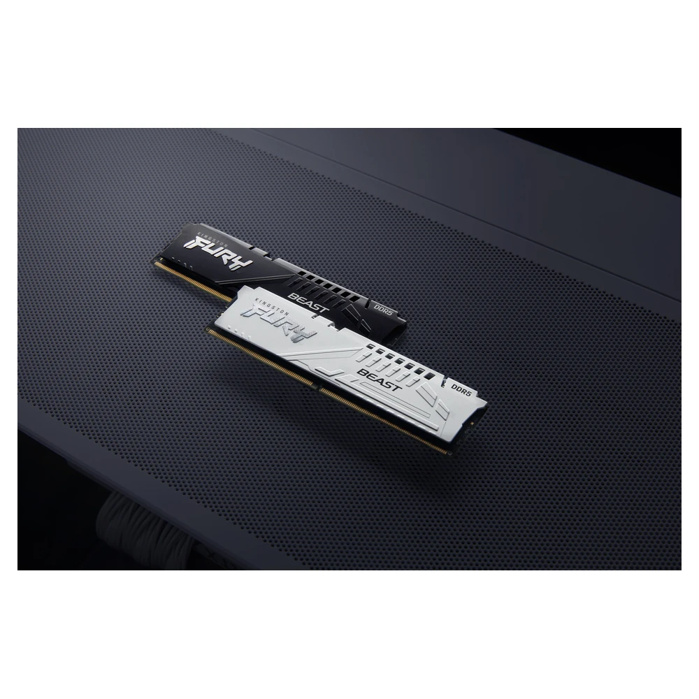 Memoria RAM Kingston FURY Beast - DDR5 - 16GB - 5600MHz - DIMM - Para PC - KF556C40BW-16 Memoria RAM Kingston FURY Beast - DDR5 - 16GB - 5600MHz - DIMM - Para PC - KF556C40BW-16