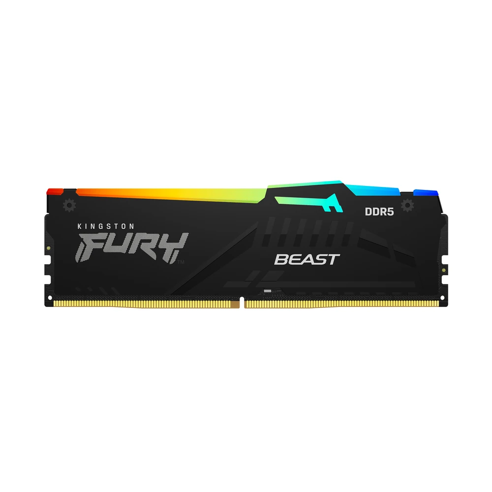 Memoria RAM Kingston FURY Beast - DDR5 - 32GB (2x 16GB) - 5200MHz - DIMM - Para PC - KF552C40BBAK2-32 Memoria RAM Kingston FURY Beast - DDR5 - 32GB (2x 16GB) - 5200MHz - DIMM - Para PC - KF552C40BBAK2-32