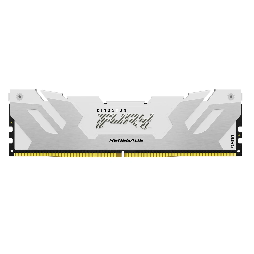 Memoria RAM Kingston FURY Renegade - DDR5 - 32GB (2x16GB) - 6400MHz - UDIMM - Para PC - Blanco - KF564C32RWK2-32 Memoria RAM Kingston FURY Renegade - DDR5 - 32GB (2x16GB) - 6400MHz - UDIMM - Para PC - Blanco - KF564C32RWK2-32