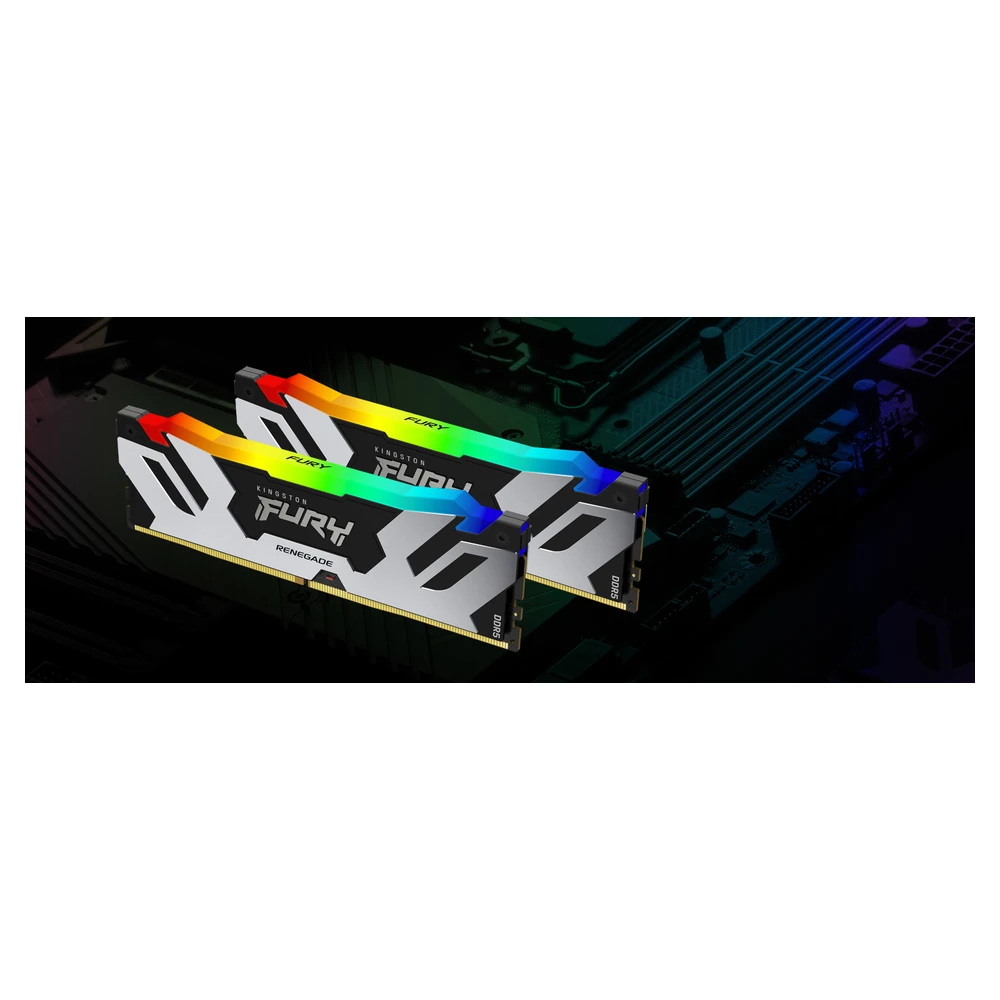 Memoria RAM Kingston FURY Renegade RGB - DDR5 - 16GB - 6800MHz - UDIMM - para PC - KF568C36RSA-16 Memoria RAM Kingston FURY Renegade RGB - DDR5 - 16GB - 6800MHz - UDIMM - para PC - KF568C36RSA-16