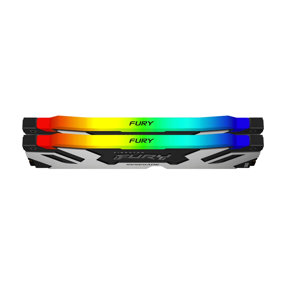 Memoria RAM Kingston FURY Renegade RGB - DDR5 - 48GB (2x 24GB) - 7200MHz - UDIMM - para PC - KF572C38RSAK2-48 Memoria RAM Kingston FURY Renegade RGB - DDR5 - 48GB (2x 24GB) - 7200MHz - UDIMM - para PC - KF572C38RSAK2-48