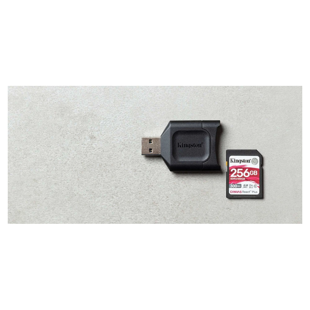 Lector SD Kingston Technology MobileLite Plus - USB 3.2 - Admite UHS-I/UHS-II - MLP Lector SD Kingston Technology MobileLite Plus - USB 3.2 - Admite UHS-I/UHS-II - MLP