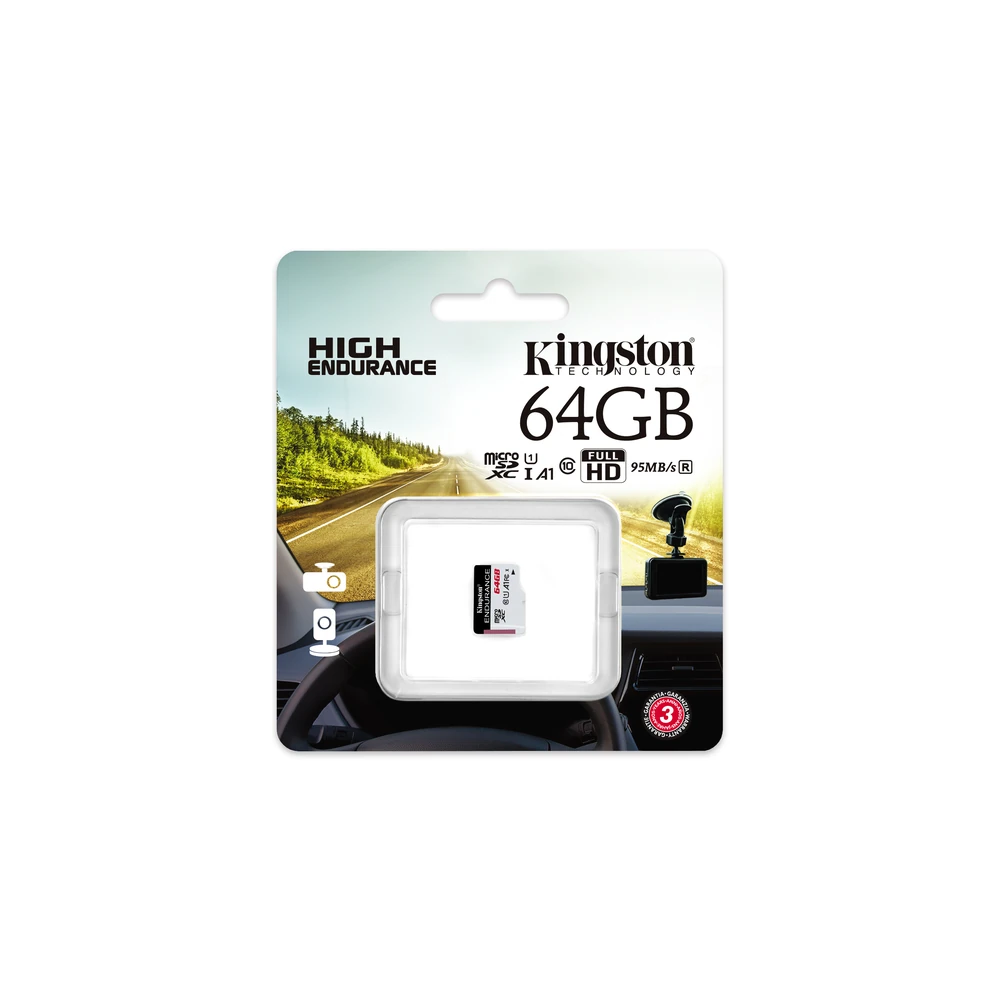 Memoria Microsdxc Kingston Technology High Endurance 64Gb Clase 10 - SDCE/64GB Memoria Microsdxc Kingston Technology High Endurance 64Gb Clase 10 - SDCE/64GB