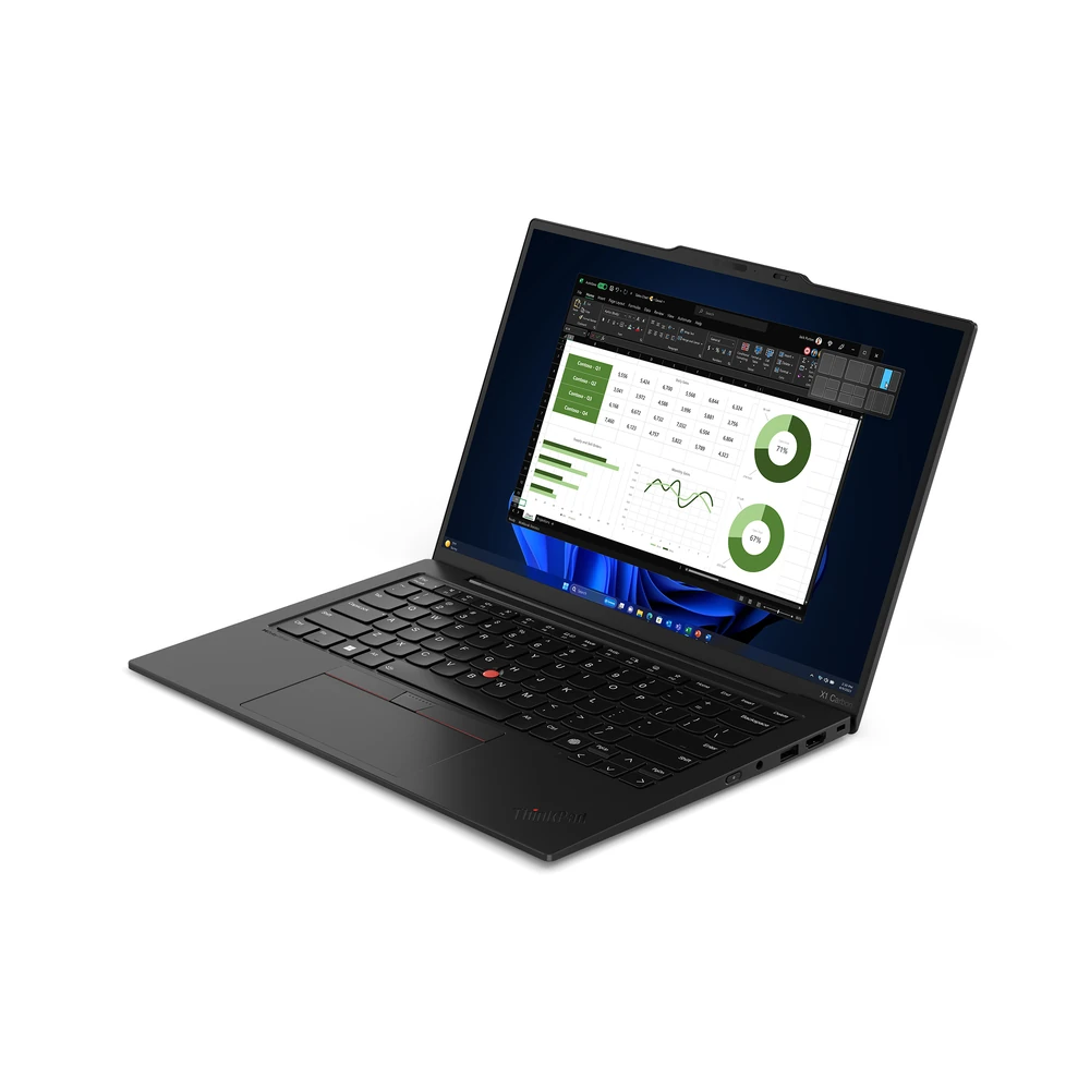 Laptop Lenovo ThinkPad X1 Carbon Gen 12 - 14" - Intel Core Ultra 7 155U - 16GB - 512GB SSD - Windows 11 Pro - 21KDS26B00