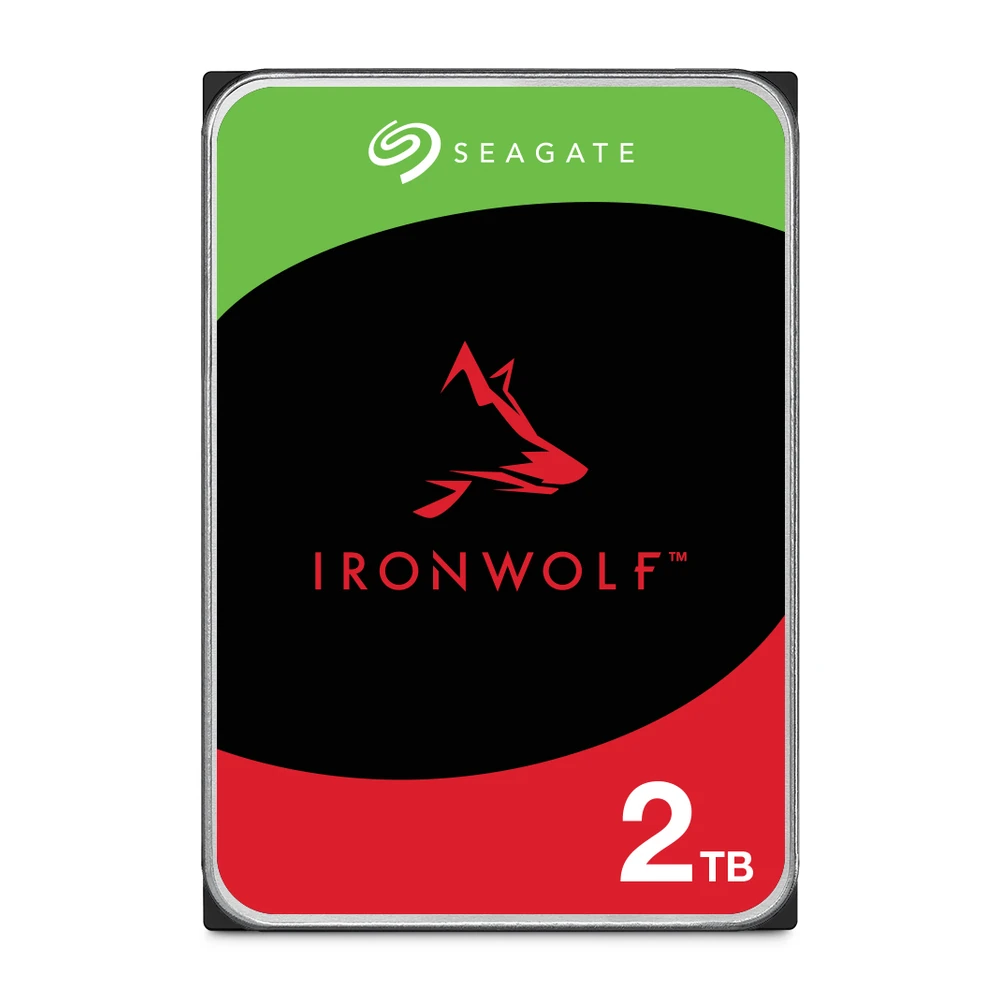 Disco Duro Seagate IronWolf - 3.5" - 2TB - SATA - para NAS - ST2000VN003