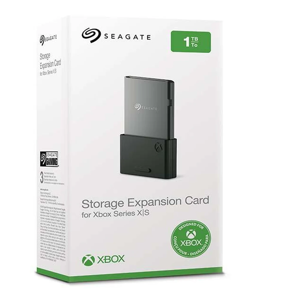 SSD Externo de Expansión Seagate Expansion Card, 1TB, para Xbox Series X|S SSD Externo de Expansión Seagate Expansion Card, 1TB, para Xbox Series X|S