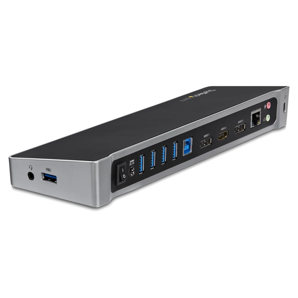 Docking Station StarTech.com USB3DOCKH2DP - HDMI - DisplayPort - Negro - USB3DOCKH2DP Docking Station StarTech.com USB3DOCKH2DP - HDMI - DisplayPort - Negro - USB3DOCKH2DP