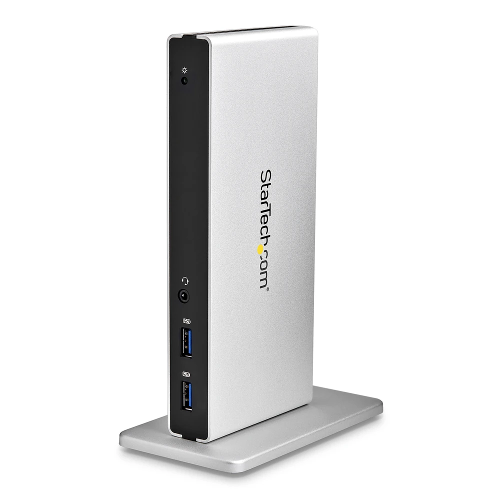 Docking Station StarTech.com USB3SDOCKDD - HDMI - VGA - DVI - Plata - USB3SDOCKDD Docking Station StarTech.com USB3SDOCKDD - HDMI - VGA - DVI - Plata - USB3SDOCKDD