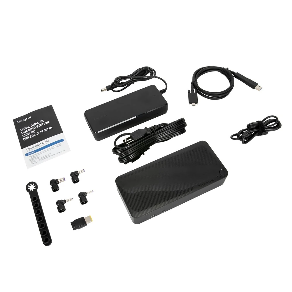 Docking Station Targus DOCK192USZ - HDMI - DisplayPort - USB-C - USB 3.2 - RJ-45 - 100W - DOCK192USZ