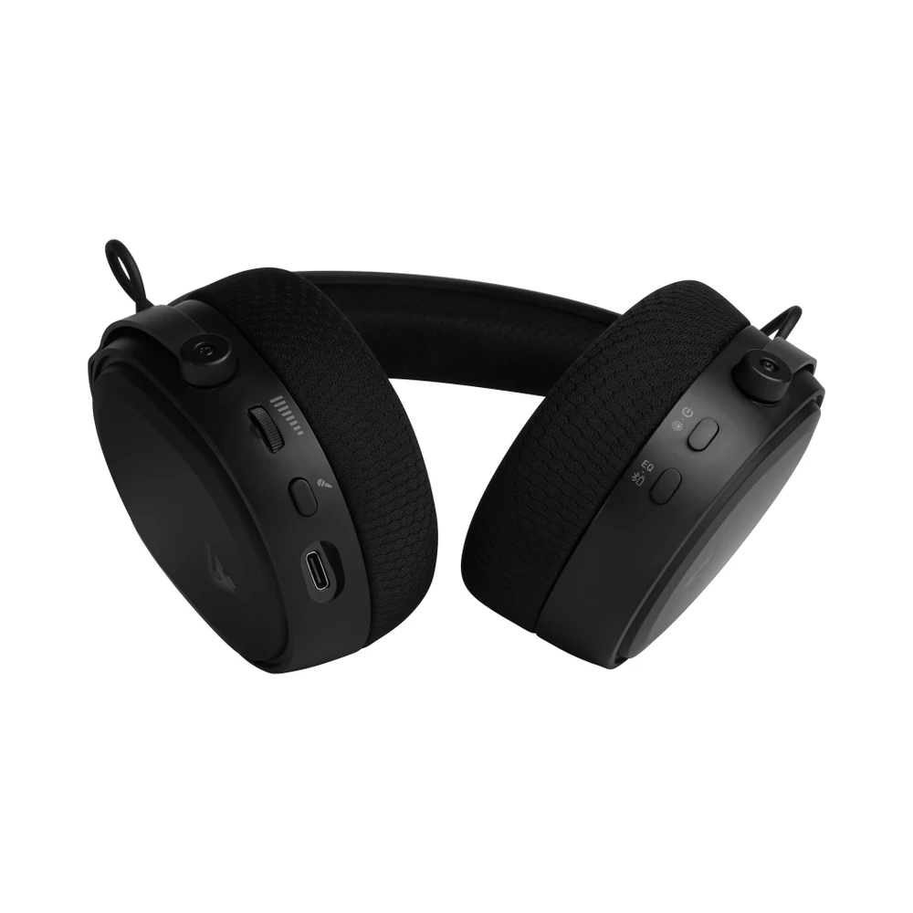 Diadema Gamer Game Factor HSB600 - Inalámbrico/Alámbrico - Micrófono - HSB600-BK Diadema Gamer Game Factor HSB600 - Inalámbrico/Alámbrico - Micrófono - HSB600-BK