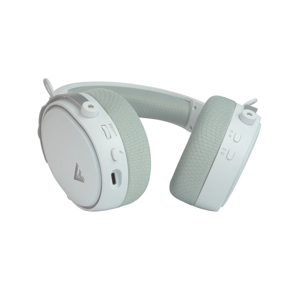 Diadema Gamer Game Factor HSB600 - Inalámbrico/Alámbrico - Micrófono - Blanco - HSB600-WH Diadema Gamer Game Factor HSB600 - Inalámbrico/Alámbrico - Micrófono - Blanco - HSB600-WH