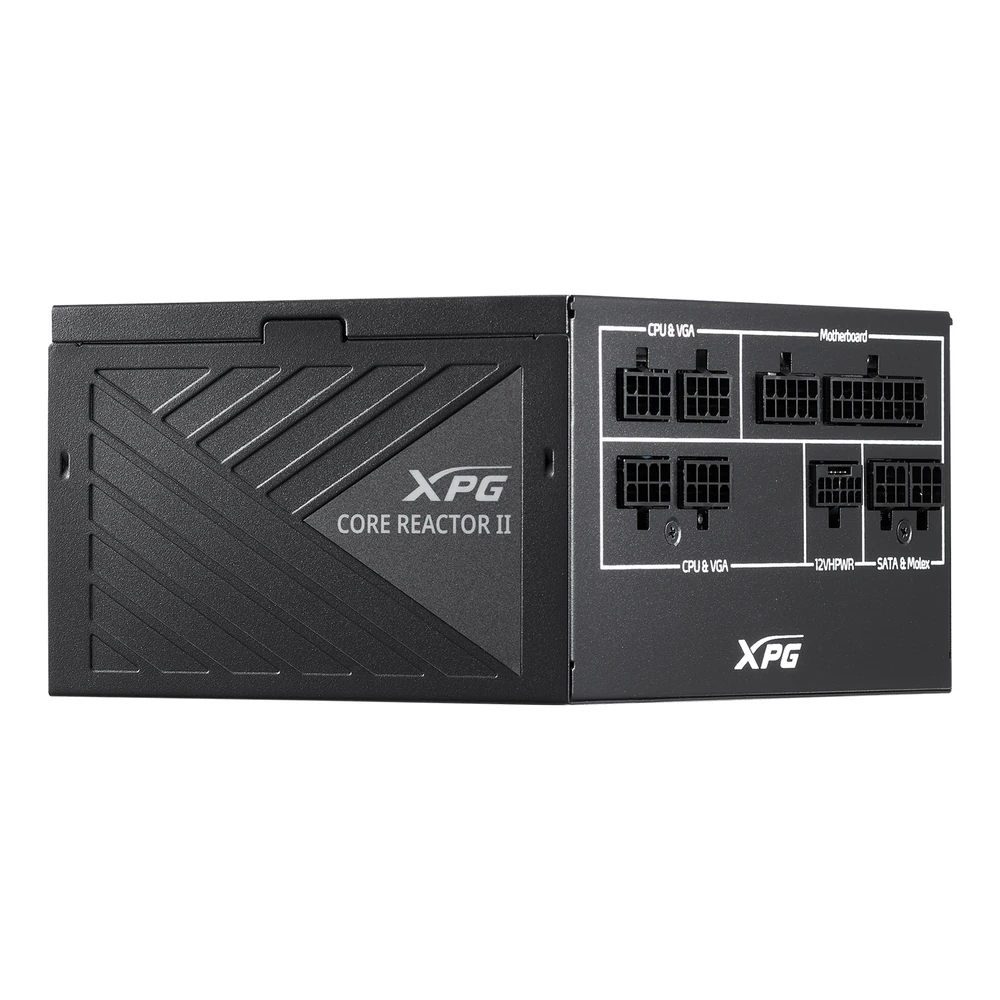 Fuente de Poder ADATA XPG CORE REACTOR II - 650W - ATX - 24-pin - 80 PLUS Gold - COREREACTORII650G-BKCUS Fuente de Poder ADATA XPG CORE REACTOR II - 650W - ATX - 24-pin - 80 PLUS Gold - COREREACTORII650G-BKCUS