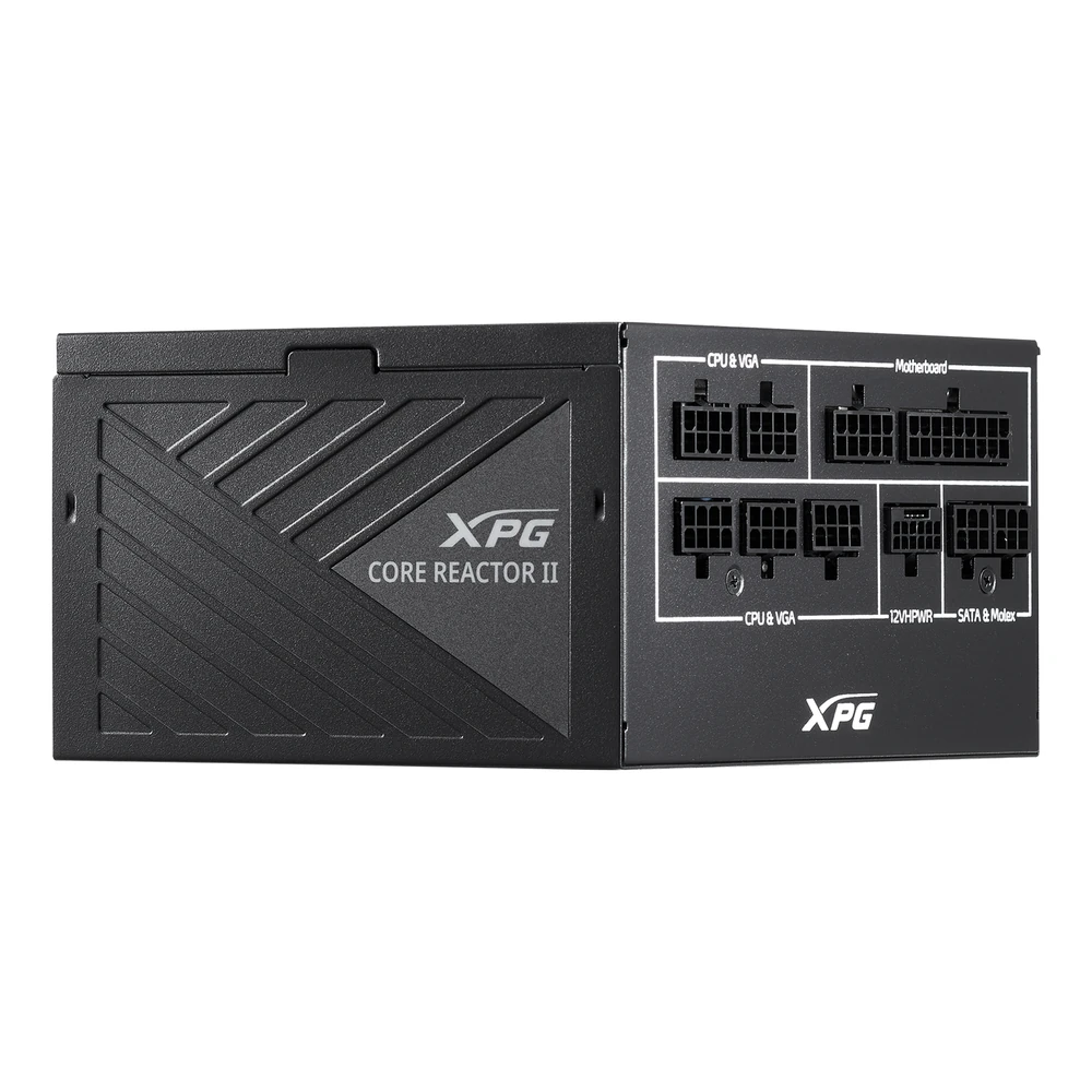 Fuente de Poder ADATA XPG CORE REACTOR II - 650W - ATX - 24-pin - 80 PLUS Gold - COREREACTORII650G-BKCUS Fuente de Poder ADATA XPG CORE REACTOR II - 650W - ATX - 24-pin - 80 PLUS Gold - COREREACTORII650G-BKCUS