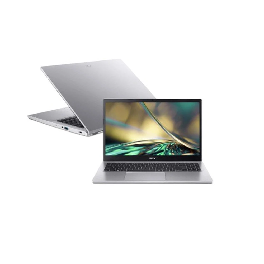 Laptop Acer Aspire 3 - 15.6" - Intel Core i7-1255U - 8GB - 512GB SSD - Windows 11 Home - Plata - NX.K6TAL.00X Laptop Acer Aspire 3 - 15.6" - Intel Core i7-1255U - 8GB - 512GB SSD - Windows 11 Home - Plata - NX.K6TAL.00X