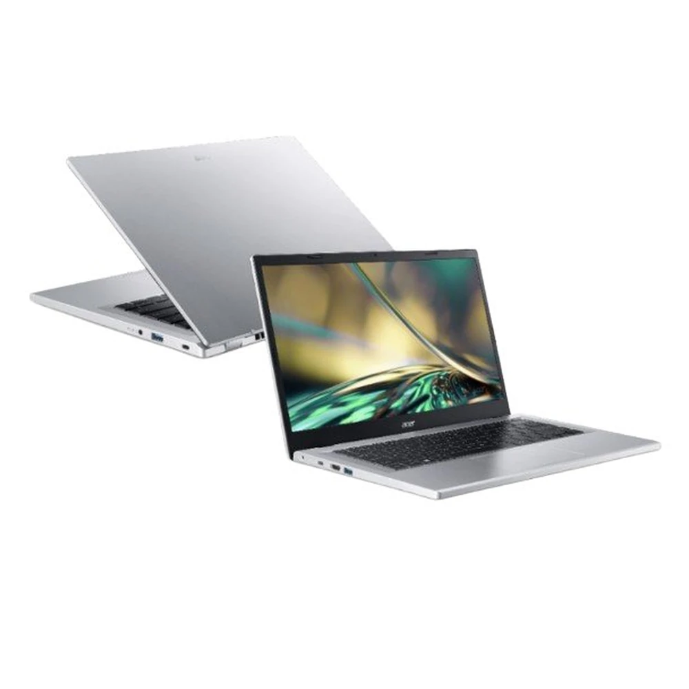 Laptop Acer Aspire 3 - 14" - AMD Ryzen 5 7520U - 8GB - 256GB SSD - Windows 11 Home - Plata - NX.KDDAL.00G Laptop Acer Aspire 3 - 14" - AMD Ryzen 5 7520U - 8GB - 256GB SSD - Windows 11 Home - Plata - NX.KDDAL.00G