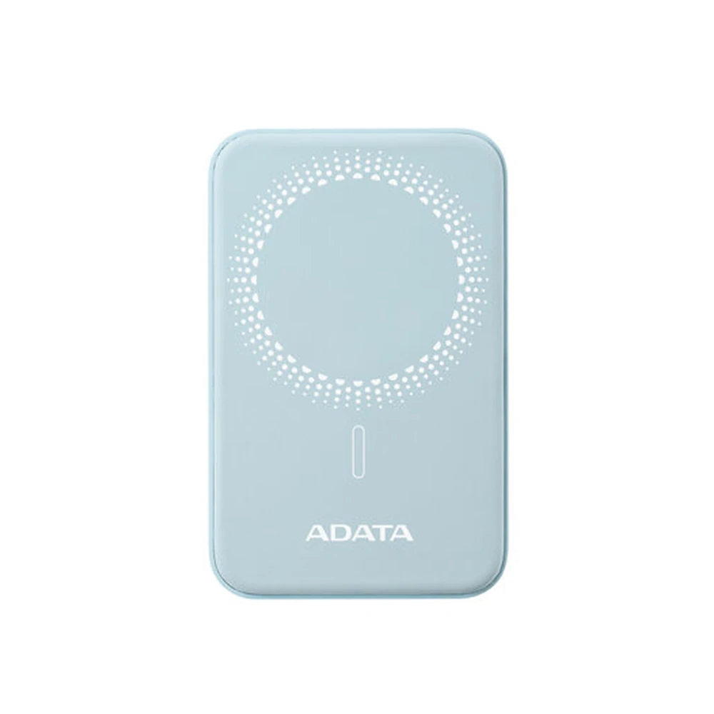 Cargador Inalámbrico ADATA R050 - 5000 mAh - MagSafe - USB-C - Azul - PR050-11LB Cargador Inalámbrico ADATA R050 - 5000 mAh - MagSafe - USB-C - Azul - PR050-11LB