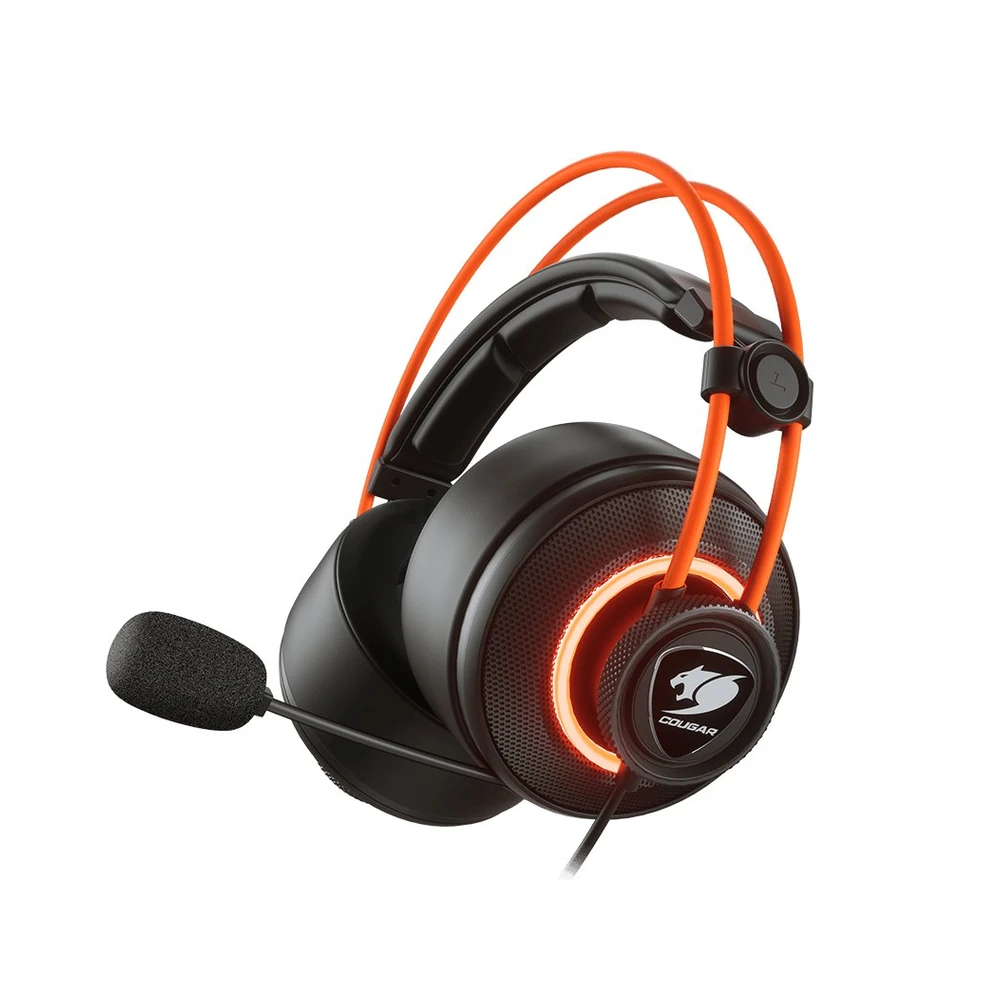 Diadema Gamer COUGAR Immersa Pro Prix - Alámbrico - USB - Micrófono - 2.5m - RGB - Negro - 3H700U50C.0004 Diadema Gamer COUGAR Immersa Pro Prix - Alámbrico - USB - Micrófono - 2.5m - RGB - Negro - 3H700U50C.0004