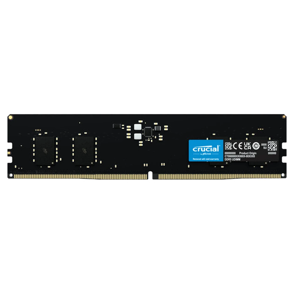 Memoria RAM Crucial - DDR5 - 8GB - 4800MHz - UDIMM - Para PC - CT8G48C40U5 Memoria RAM Crucial - DDR5 - 8GB - 4800MHz - UDIMM - Para PC - CT8G48C40U5