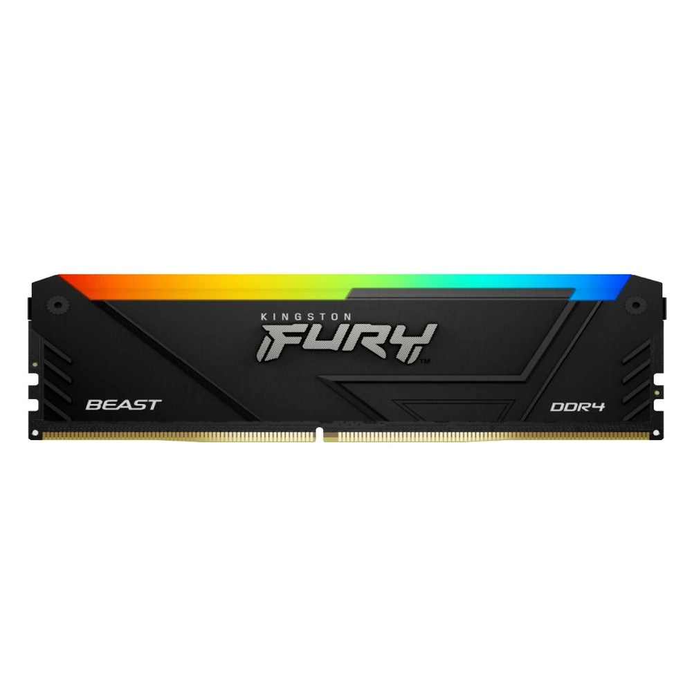 Memoria RAM Kingson FURY Beast - DDR4 - 16GB (2x8GB) - 3600MHz - DIMM - Para PC - KF436C17BB2AK2/16 Memoria RAM Kingson FURY Beast - DDR4 - 16GB (2x8GB) - 3600MHz - DIMM - Para PC - KF436C17BB2AK2/16