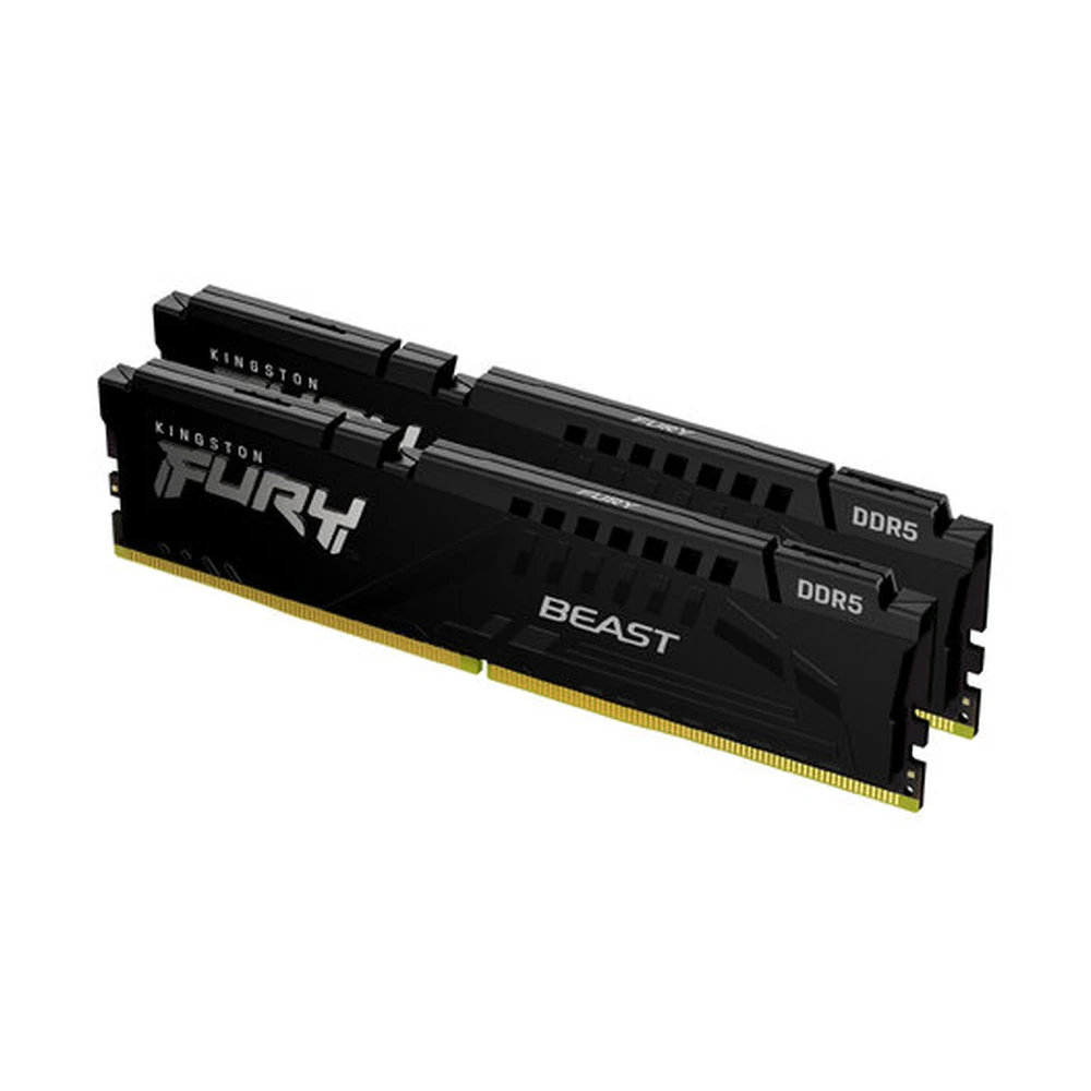 Memoria RAM Kingston FURY Beast - DDR5 - 64GB (2x 32GB) - 5200MHz - DIMM - para PC - KF552C36BBEK2-64 Memoria RAM Kingston FURY Beast - DDR5 - 64GB (2x 32GB) - 5200MHz - DIMM - para PC - KF552C36BBEK2-64